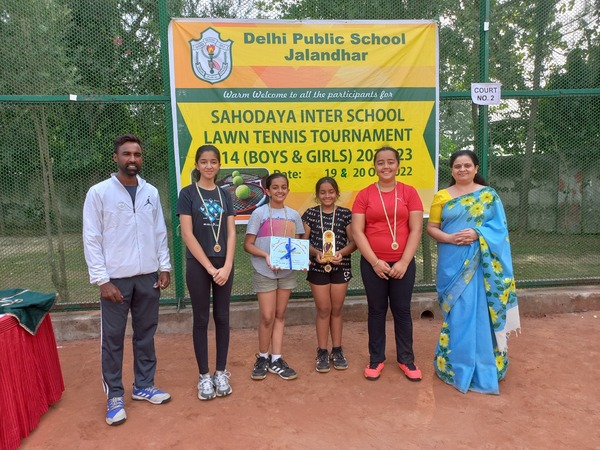 SAHODAYA INTER SCHOOL U-14 LAWN TENNIS TOURNAMENT HOSTED BY DELHI PUBLIC SCHOOL